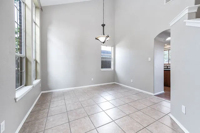 a view of an empty room with window