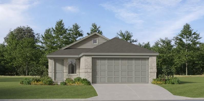 1344 Alfred Street Howe, TX 75459 - Photo 1 of 1 Single-story residence featuring a stone veneer and siding facade