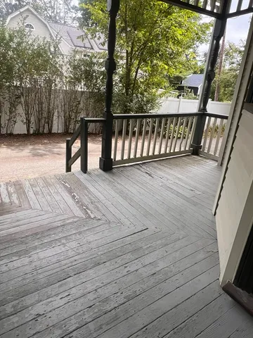 a view of outdoor space with deck