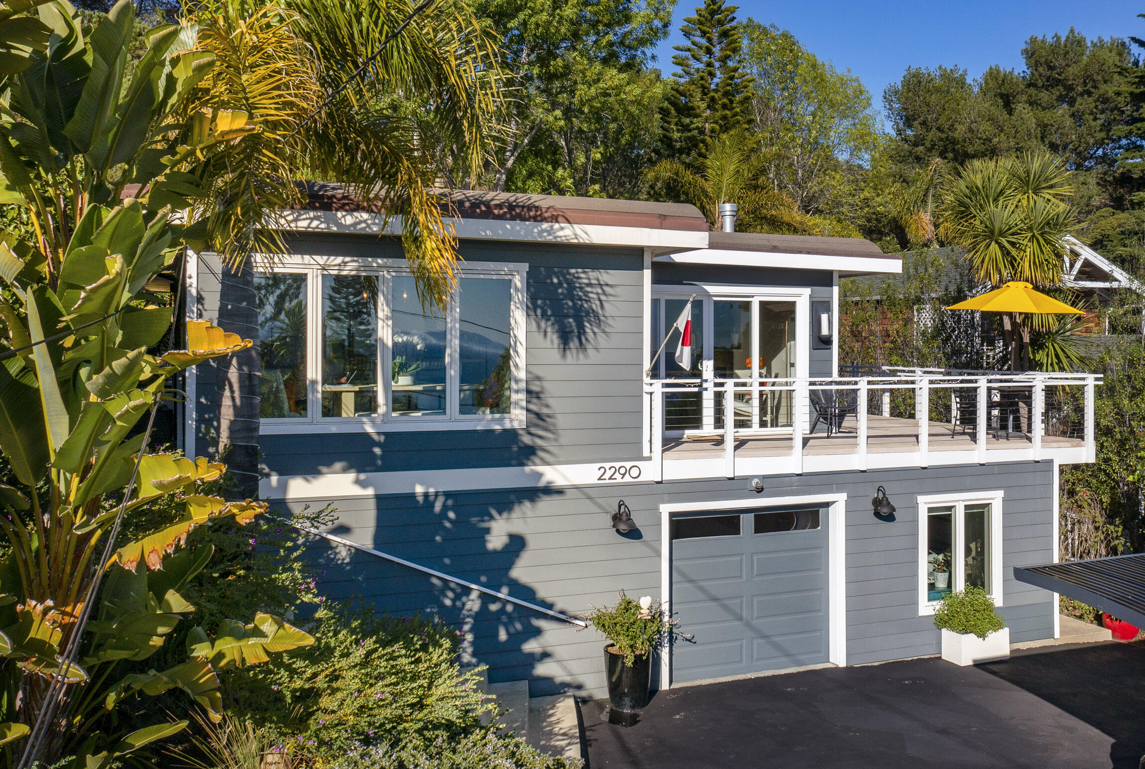 2290 Whitney Avenue Summerland, CA 93067 - Photo 2 of 28 front view of a house with a yard