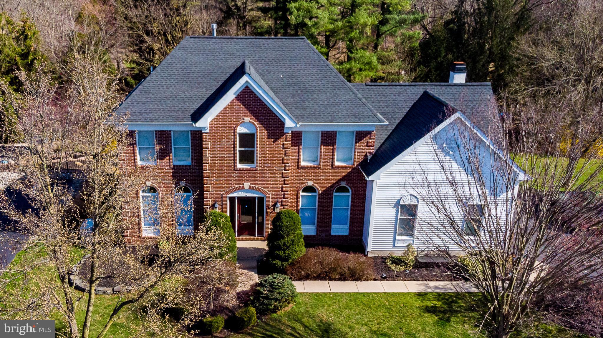 4815 Redfield Road Doylestown, PA 18902 - Photo 49 of 49 Aerial Front Exterior