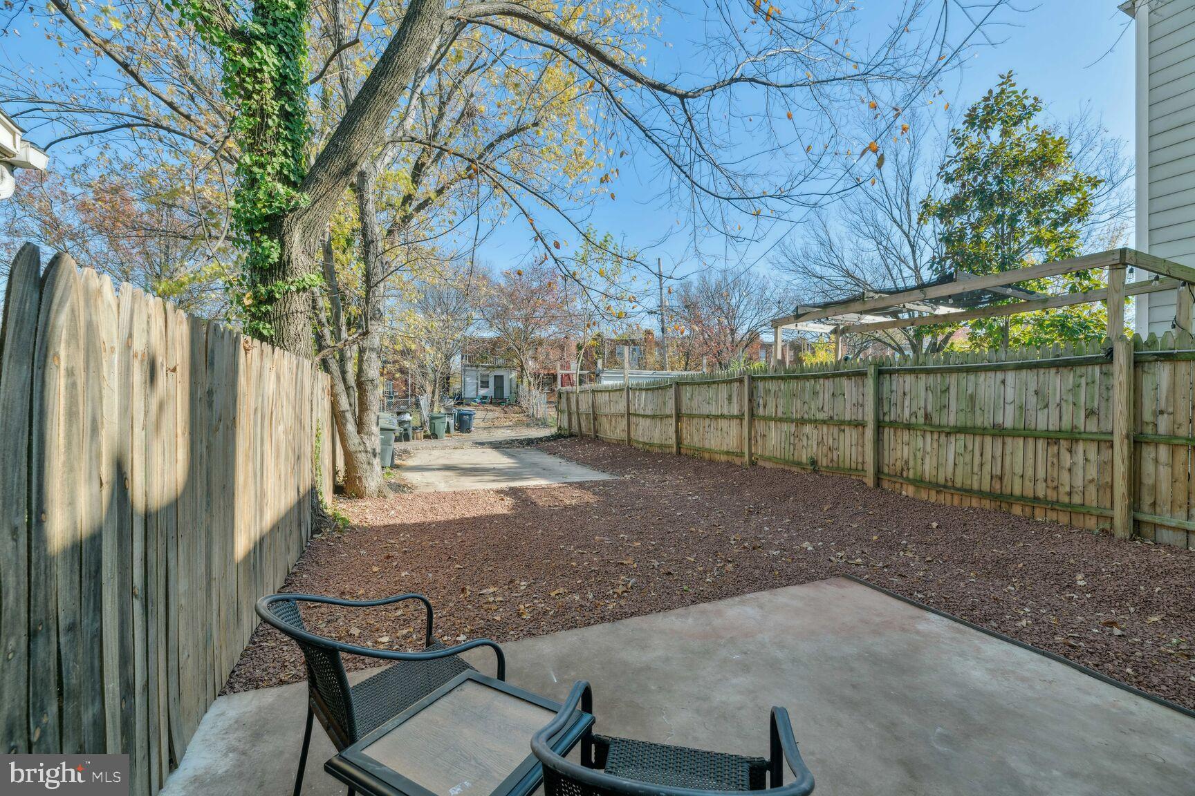 1187 46th Place Southeast Washington, DC 20019 - Photo 24 of 30 Spacious Back Yard
