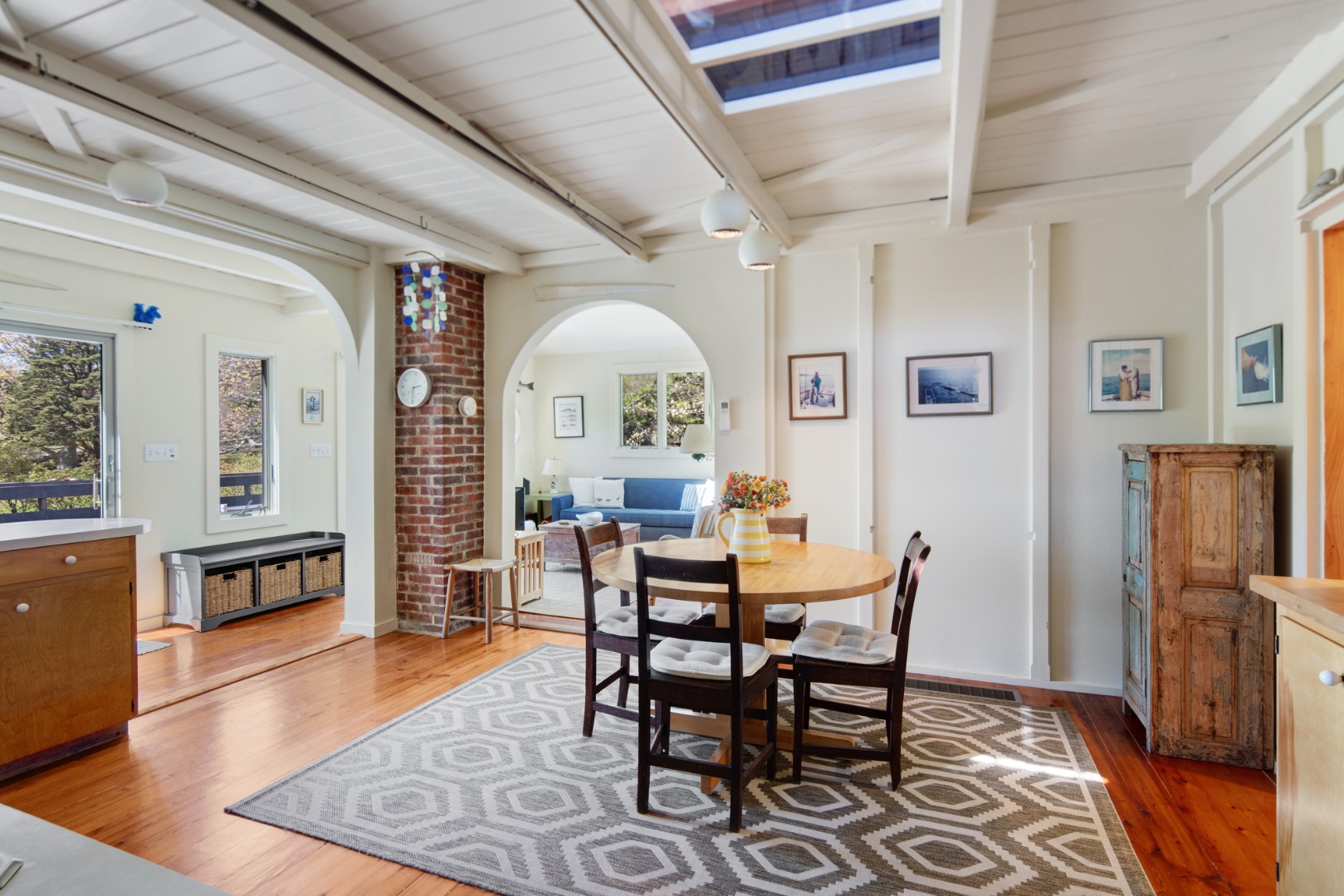 10 Abel's Neck Road Chilmark, MA 02535 - Photo 5 of 20 a view of a dining room with furniture