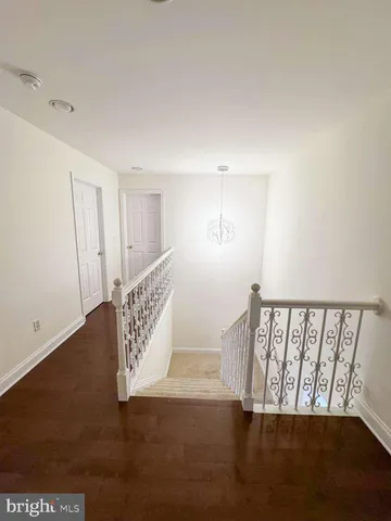 a view of an entryway with stairs
