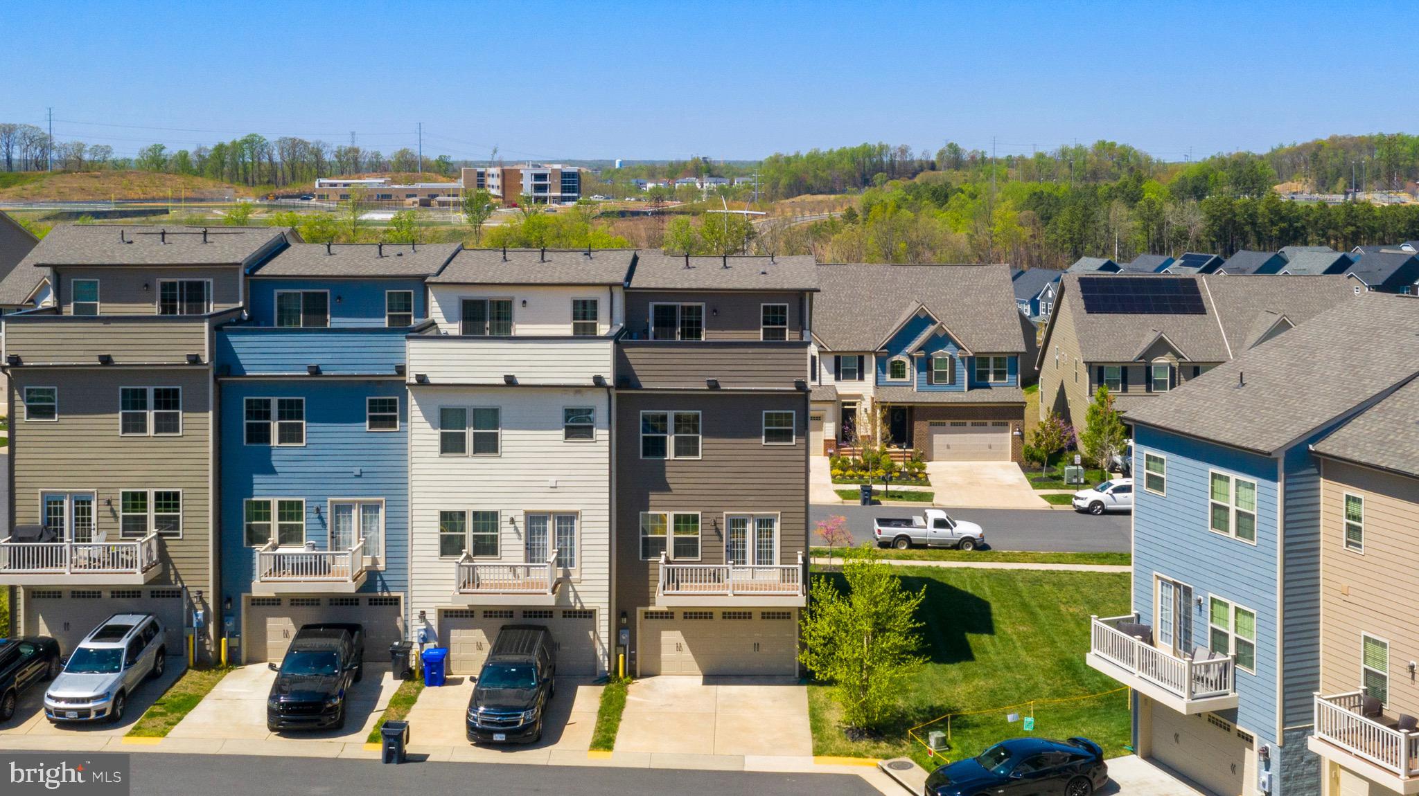 Rear 2-Car  Driveway & Garage