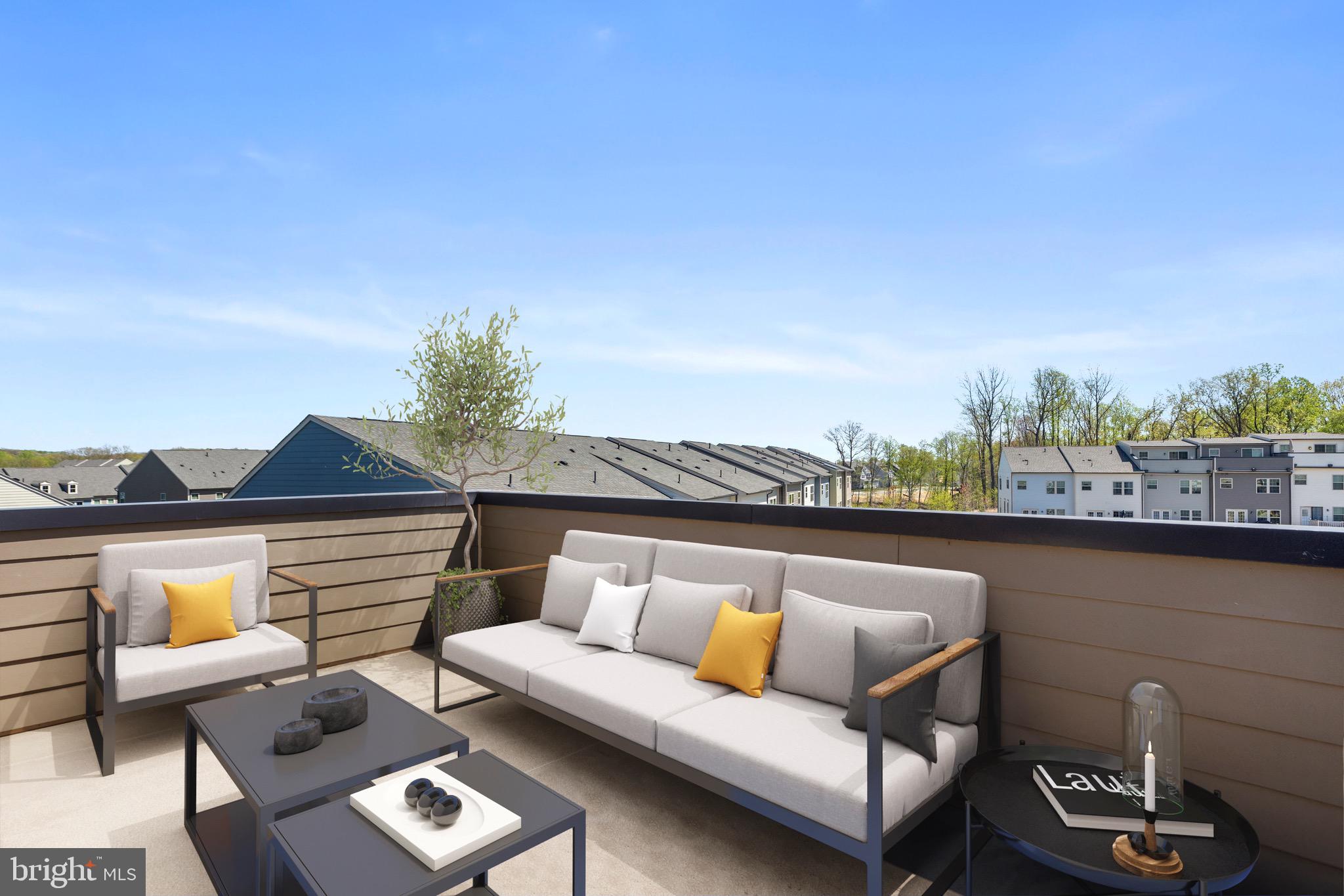 18077 Red Mulberry Road Dumfries, VA 22026 - Photo 53 of 60 Rooftop Terrace (virtually staged)