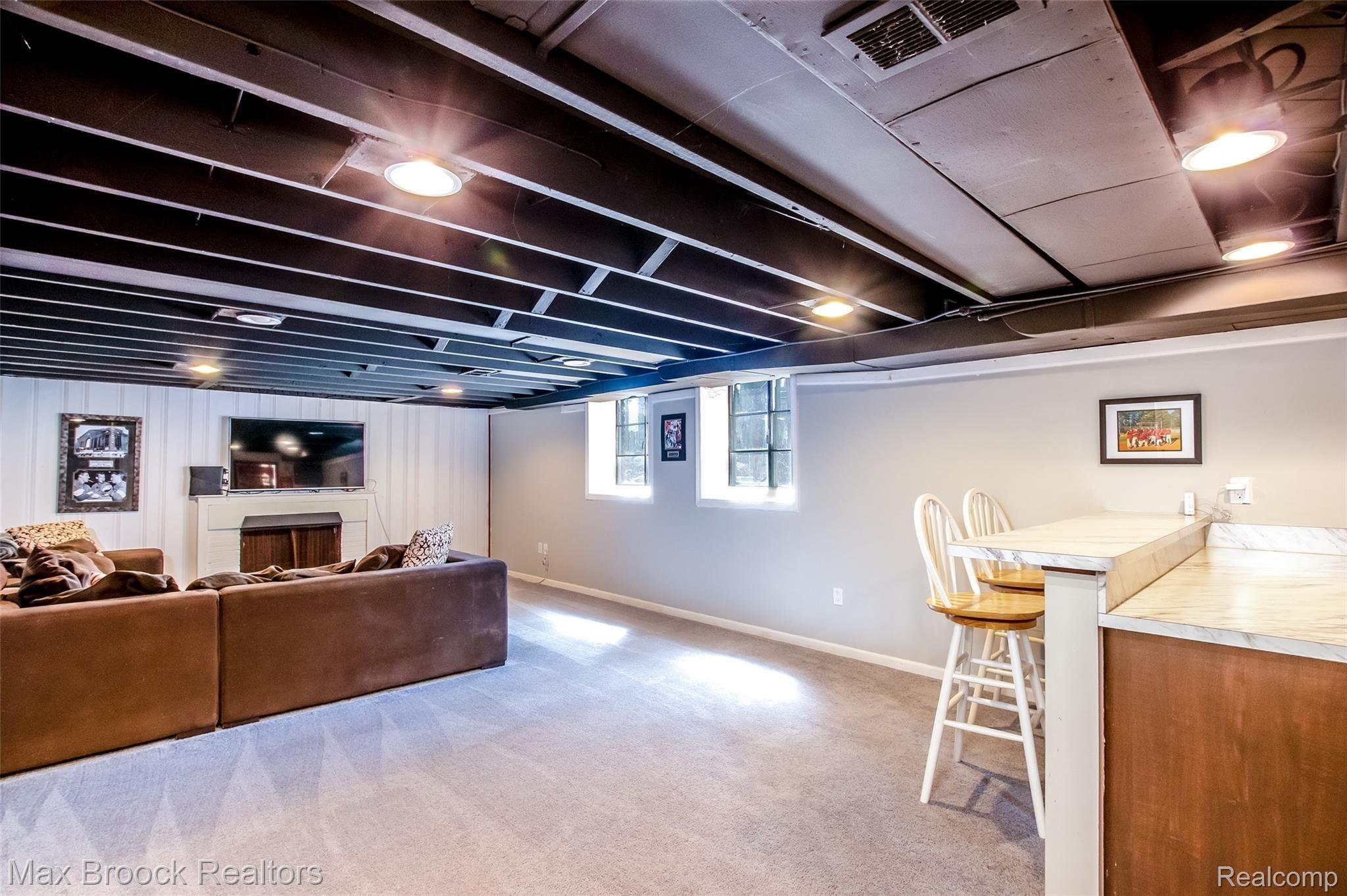 1200 Yorkshire Road Birmingham, MI 48009 - Photo 19 of 22 Light & Bright Lower Level Family Room.jpg