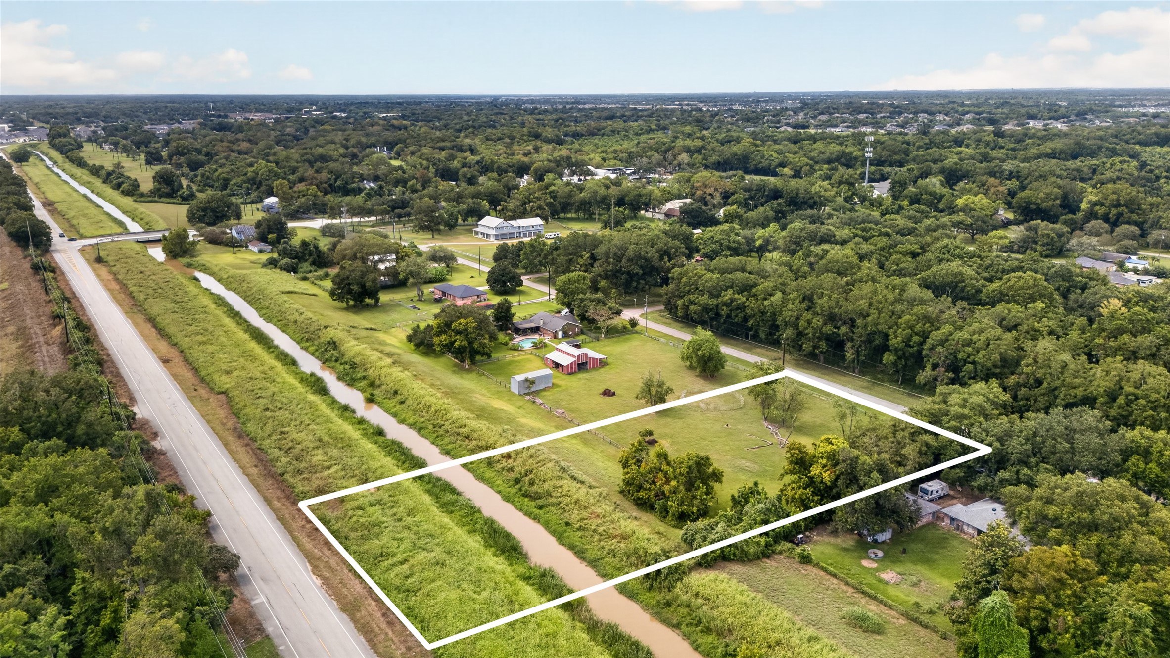Tbd Michael Wayne Road Rosharon, TX 77583 - Photo 15 of 21 Boundary lines are approximate, buyer to verify.