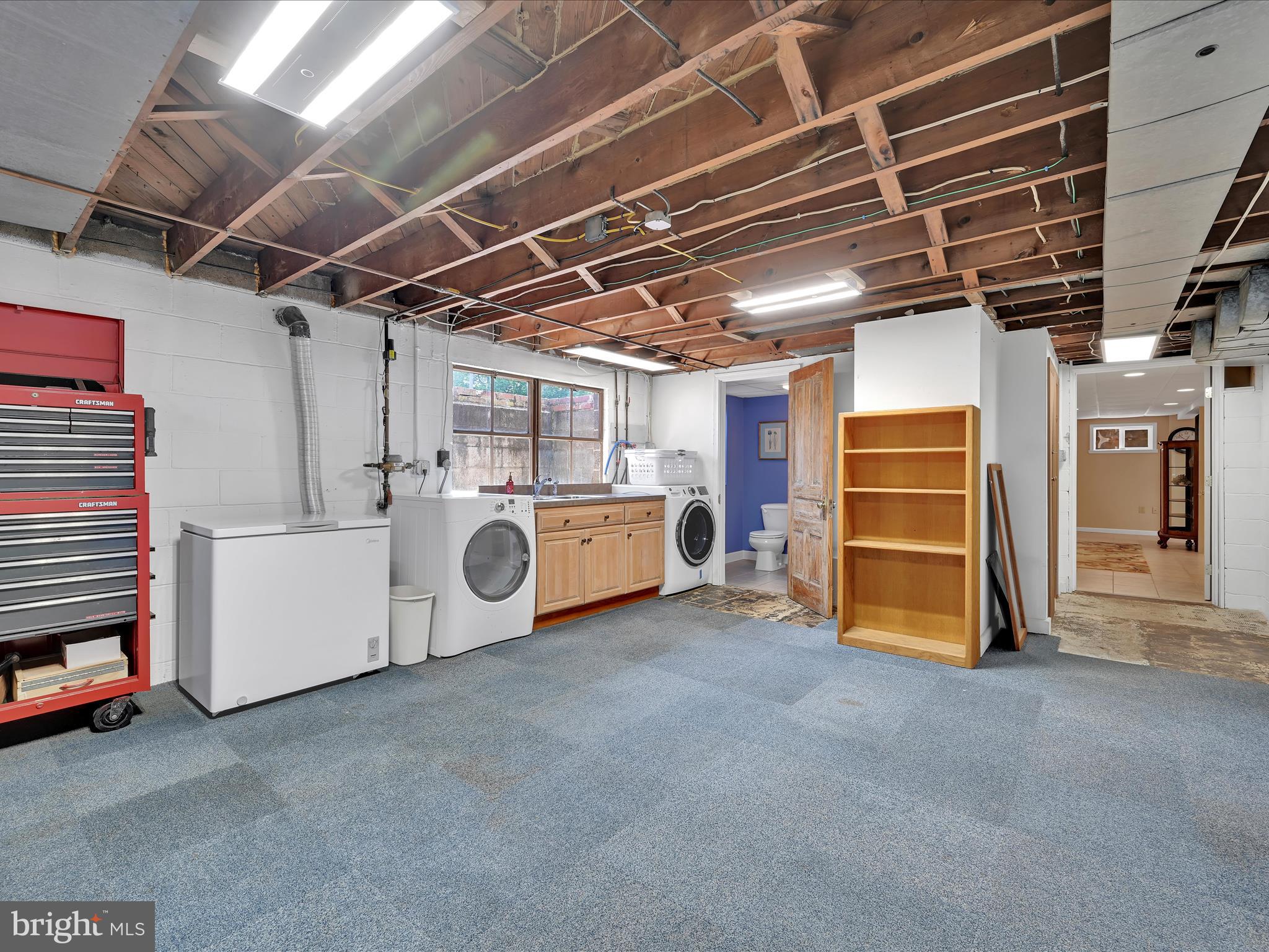 407 Vaughn Road Royersford, PA 19468 - Photo 25 of 32 Large Laundry Room with Storage