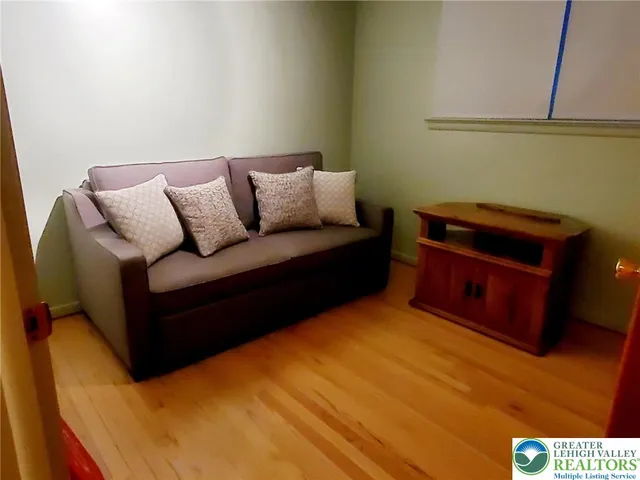 a living room with a couch