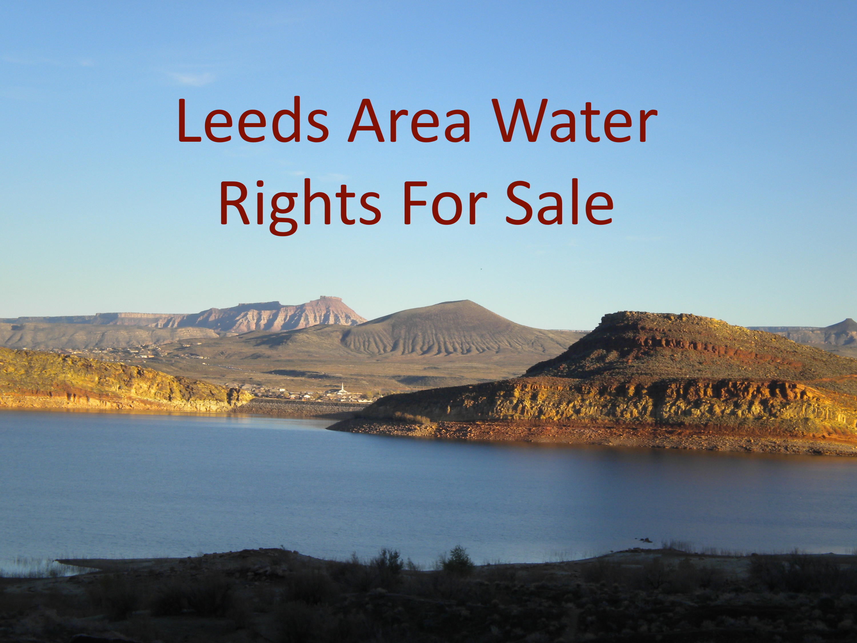 Leeds Leeds Underground Water Rights Leeds, UT 84746 - Photo 1 of 1 Water Rights