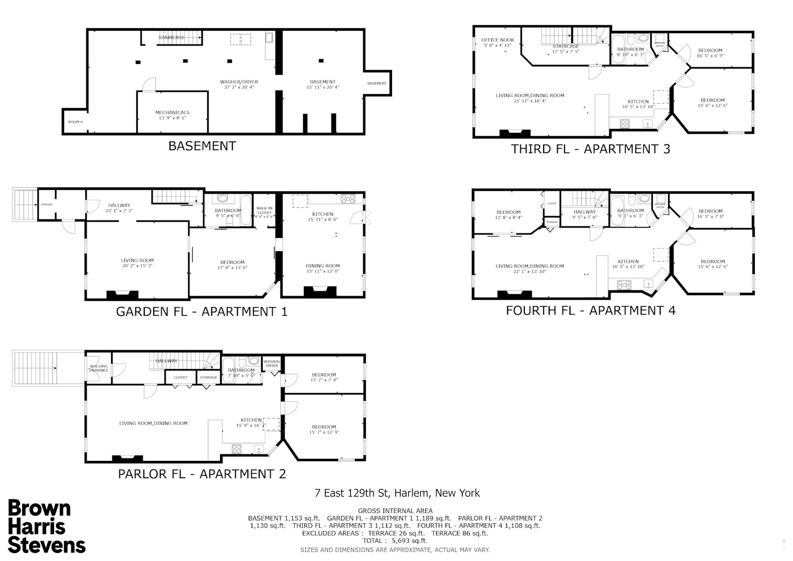 7 East 129th Street Manhattan, NY 10035 - Photo 24 of 24 a picture of a room