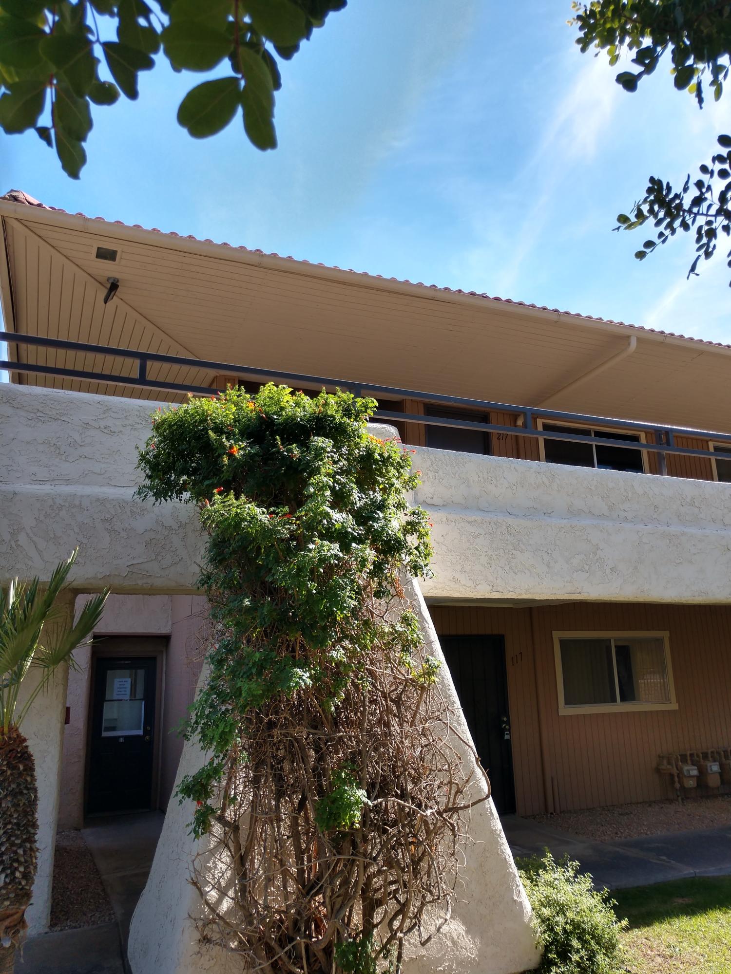 2857 North Los Felices Road, Unit 217 Palm Springs, CA 92262 - Photo 11 of 12 an aerial view of a house