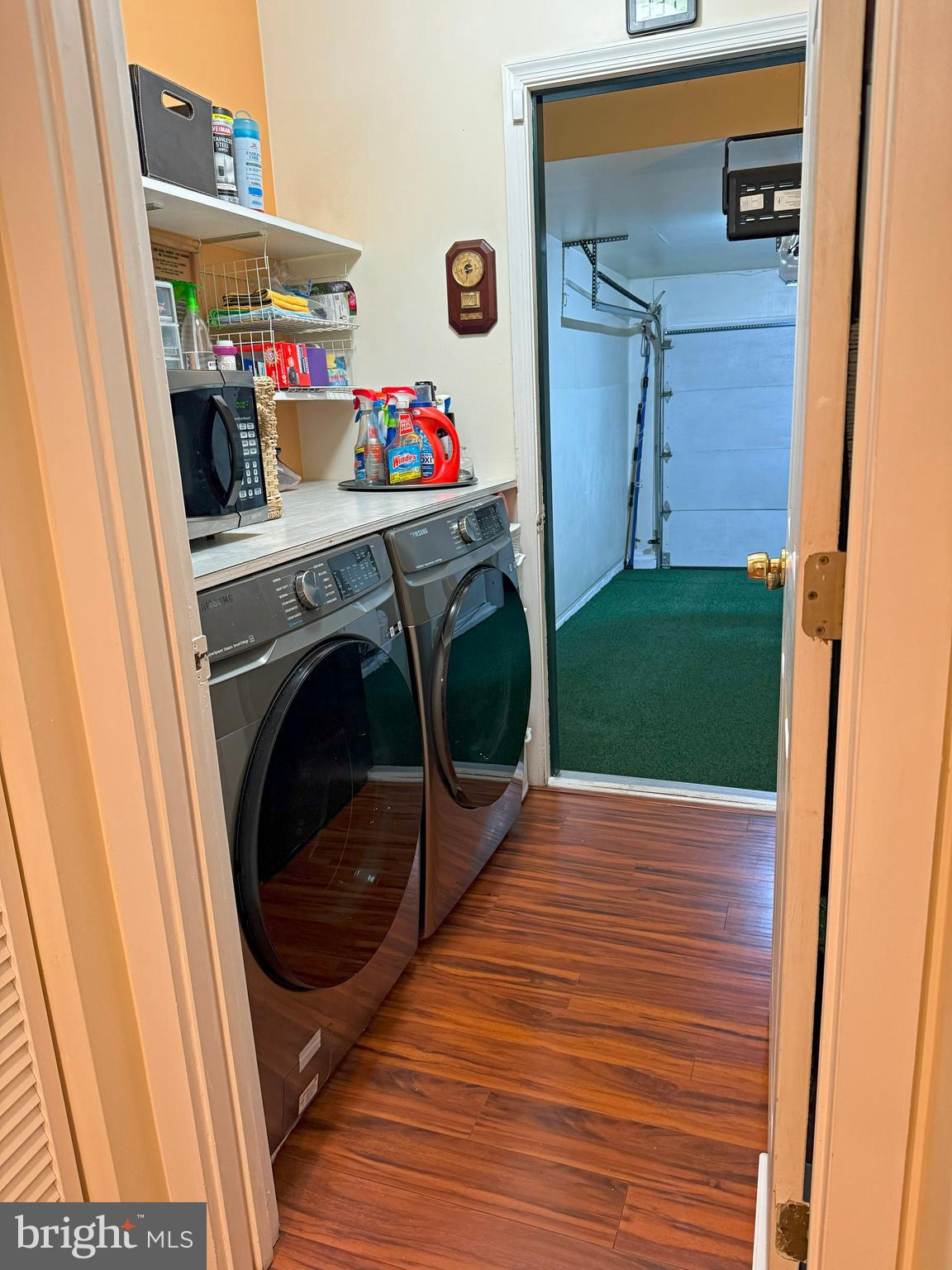 22 Chilmark Court Bear, DE 19701 - Photo 18 of 29 a view of hallway with washer and dryer