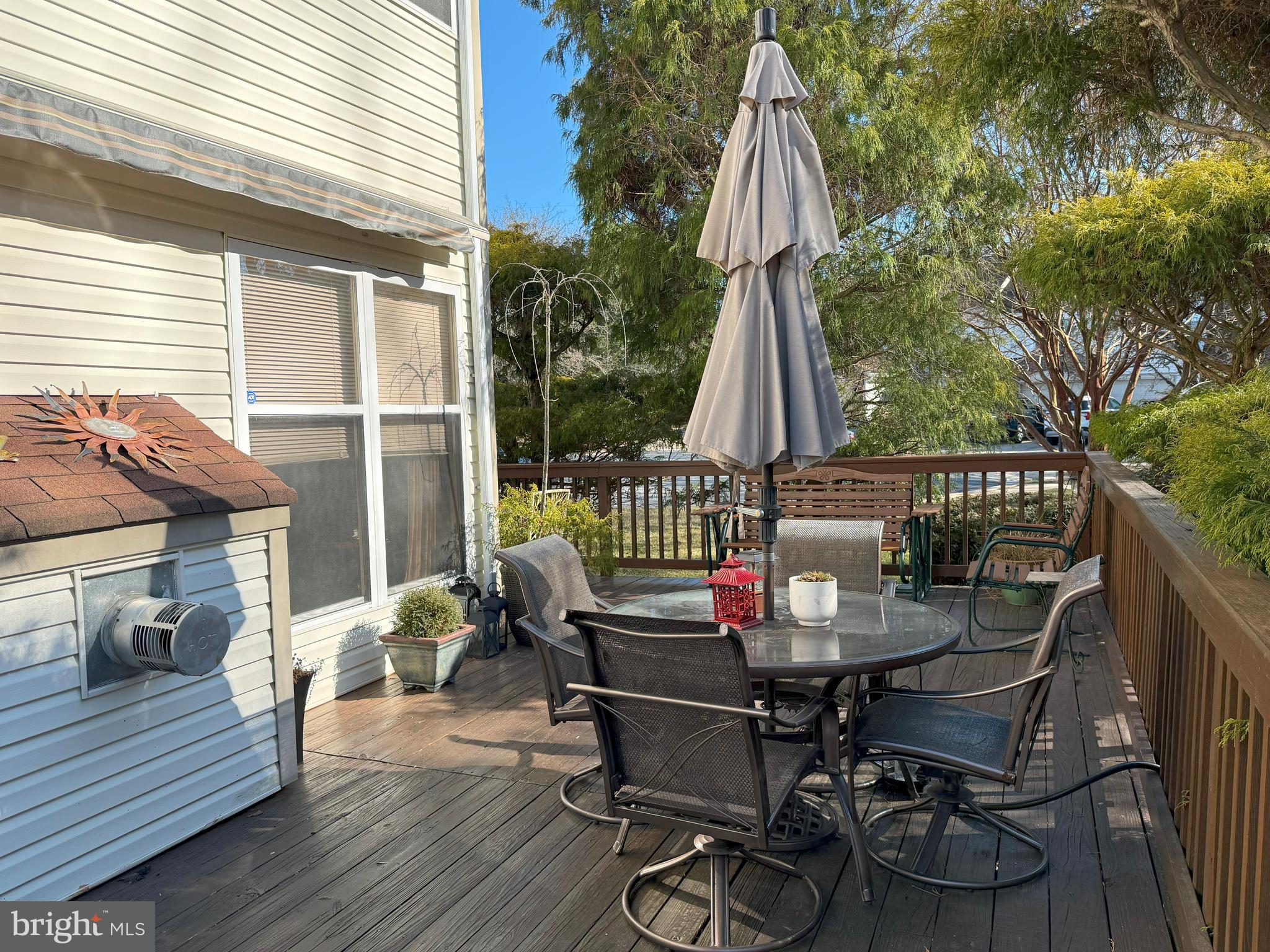 22 Chilmark Court Bear, DE 19701 - Photo 29 of 29 a view of a chairs and table on the deck
