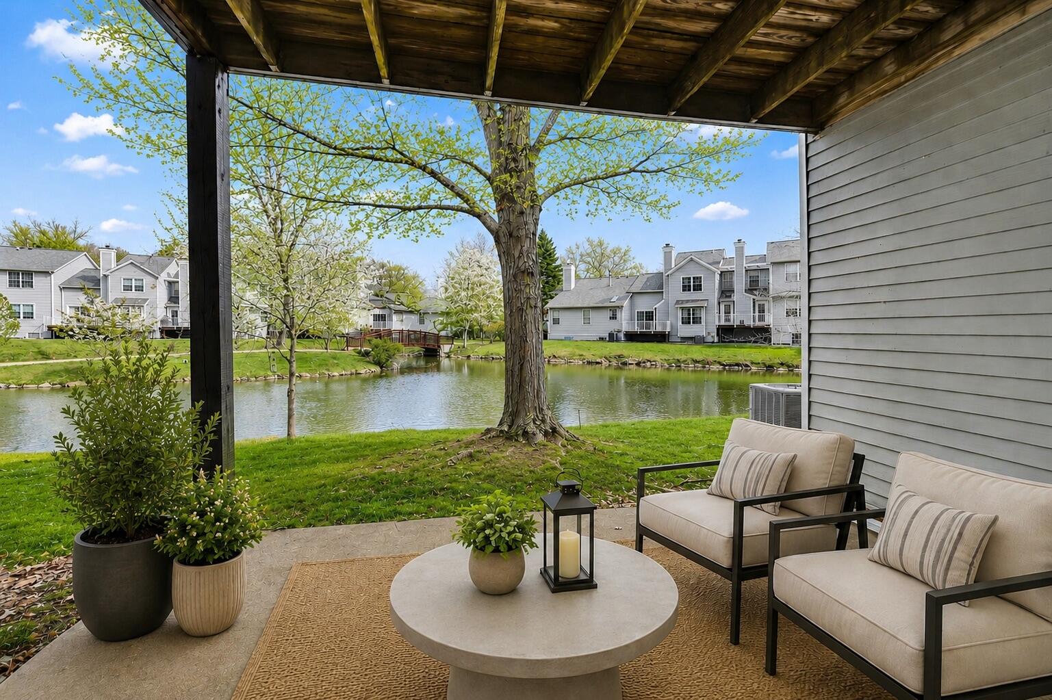 4356 Pine Ridge Court Ann Arbor, MI 48105 - Photo 31 of 35 virtually staged walkout patio