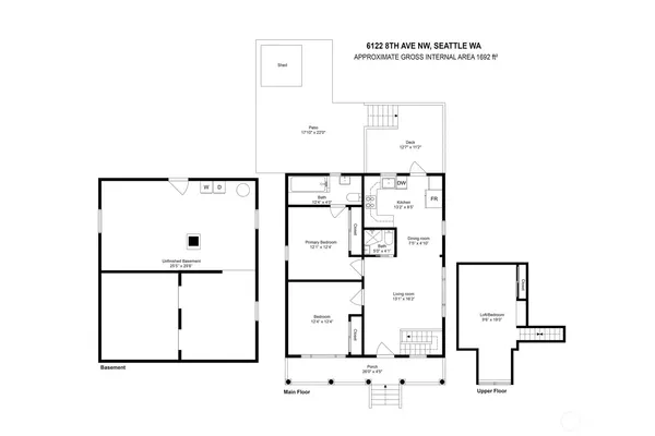 $795,000 | 6122 8th Avenue Northwest, Seattle, WA 98107