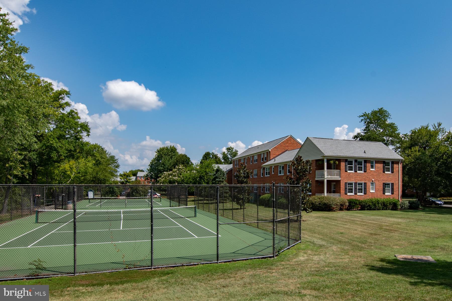 6612 10th Street, Unit A2 Alexandria, VA 22307 - Photo 27 of 41 Belle View tennis courts behind building #6612