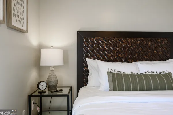 a view of bedroom with furniture