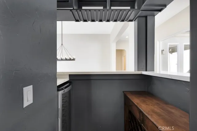 a front view of a house with entryway