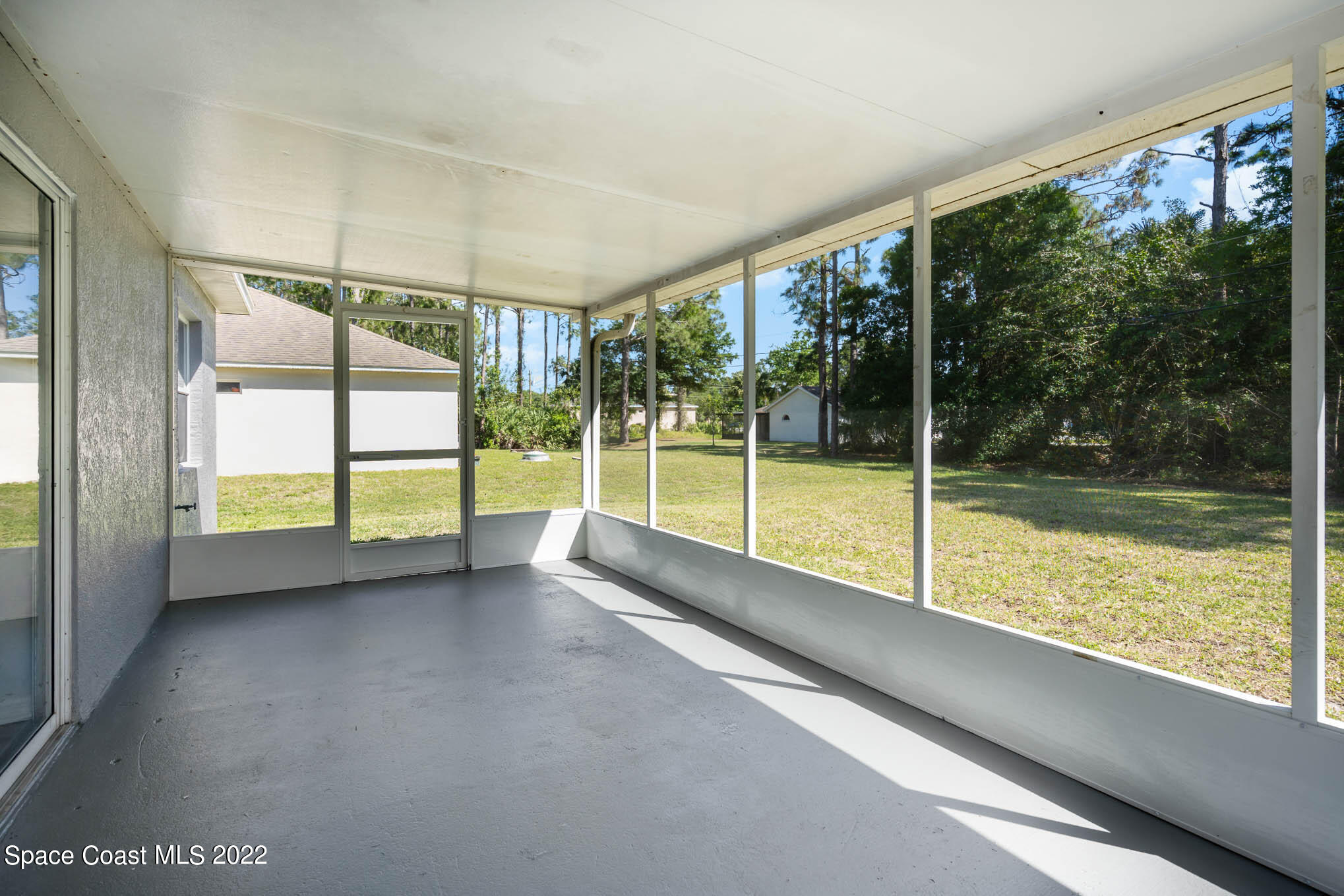 1572 Holbrook Road Northwest Palm Bay, FL 32907 - Photo 20 of 23 Back porch