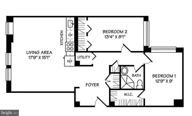 $335,000 | 1321 Fairmont Street Northwest, Unit 1, Washington, DC 20009