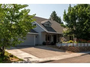 a view of a house with a patio