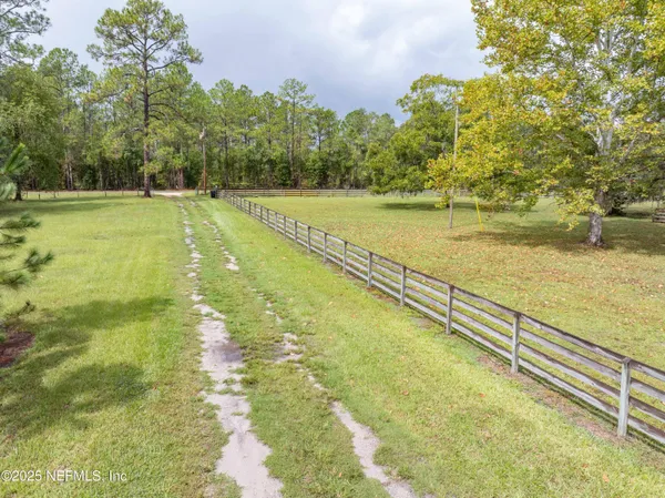 a view of a lake with a mountain in the background