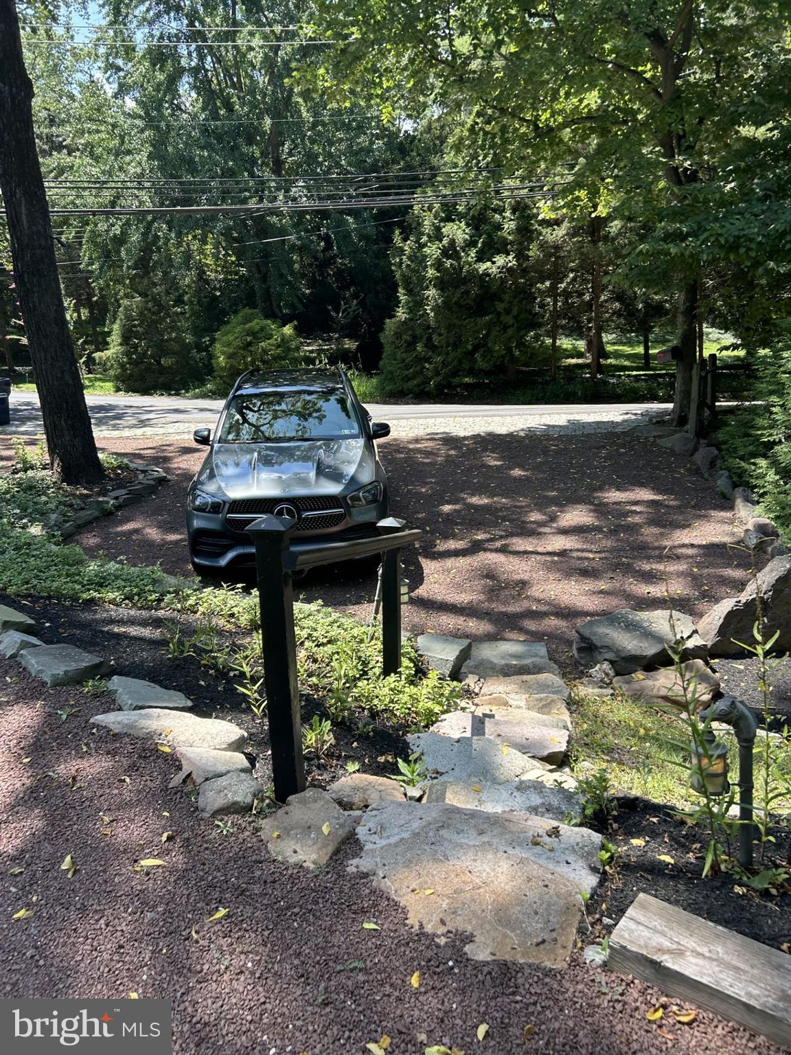 2472 River Road New Hope, PA 18938 - Photo 46 of 50 a backyard of a house with barbeque oven