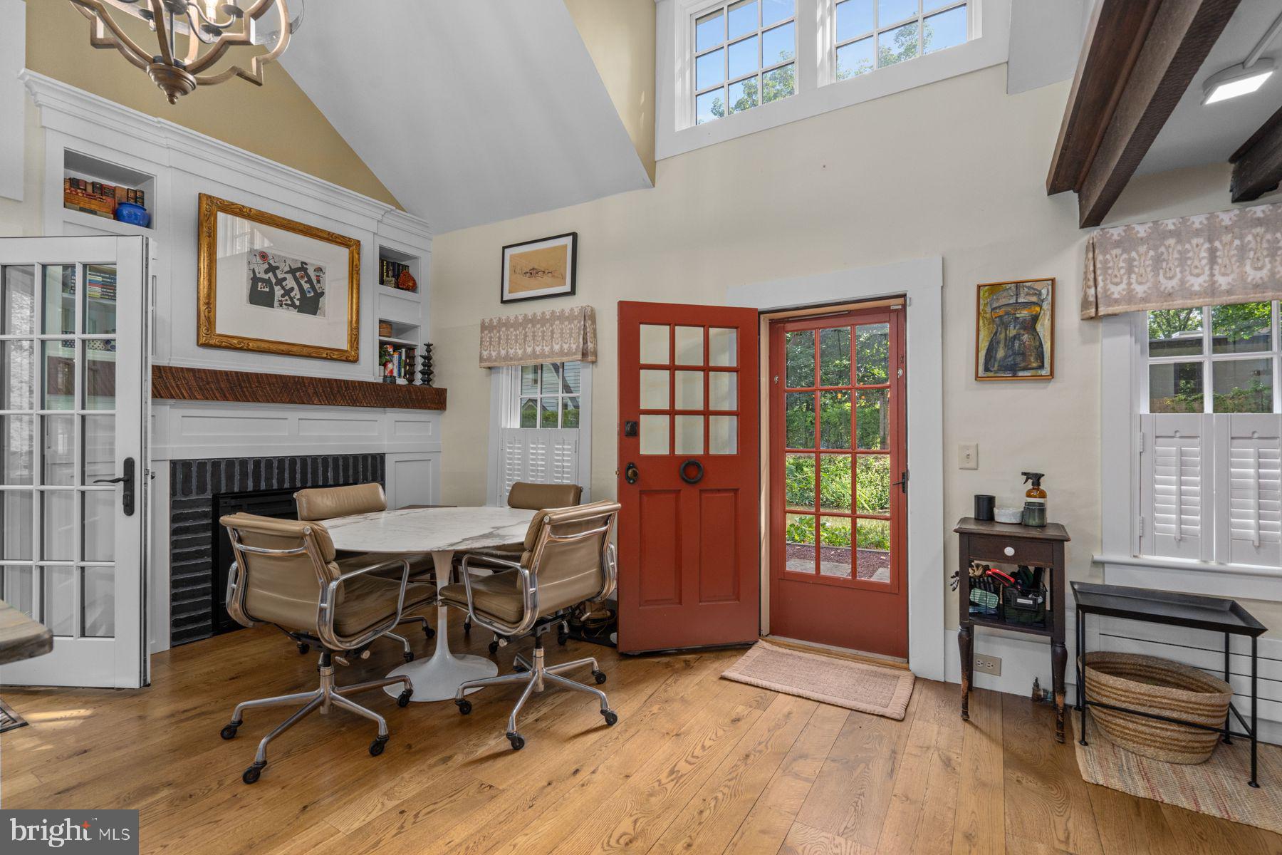 2472 River Road New Hope, PA 18938 - Photo 5 of 50 a workspace with furniture window and wooden floor