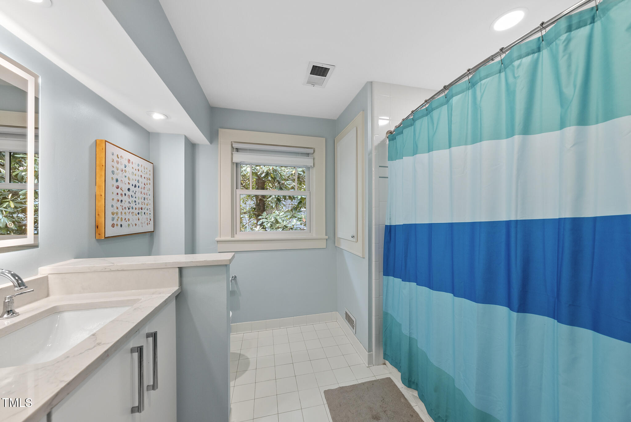 223 Hawthorne Road Raleigh, NC 27605 - Photo 28 of 47 a bathroom with a sink and a bathtub