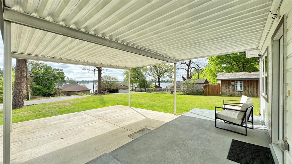 191 Harmon Road Gun Barrel City, TX 75156 - Photo 23 of 31 a view of swimming pool with garden and patio