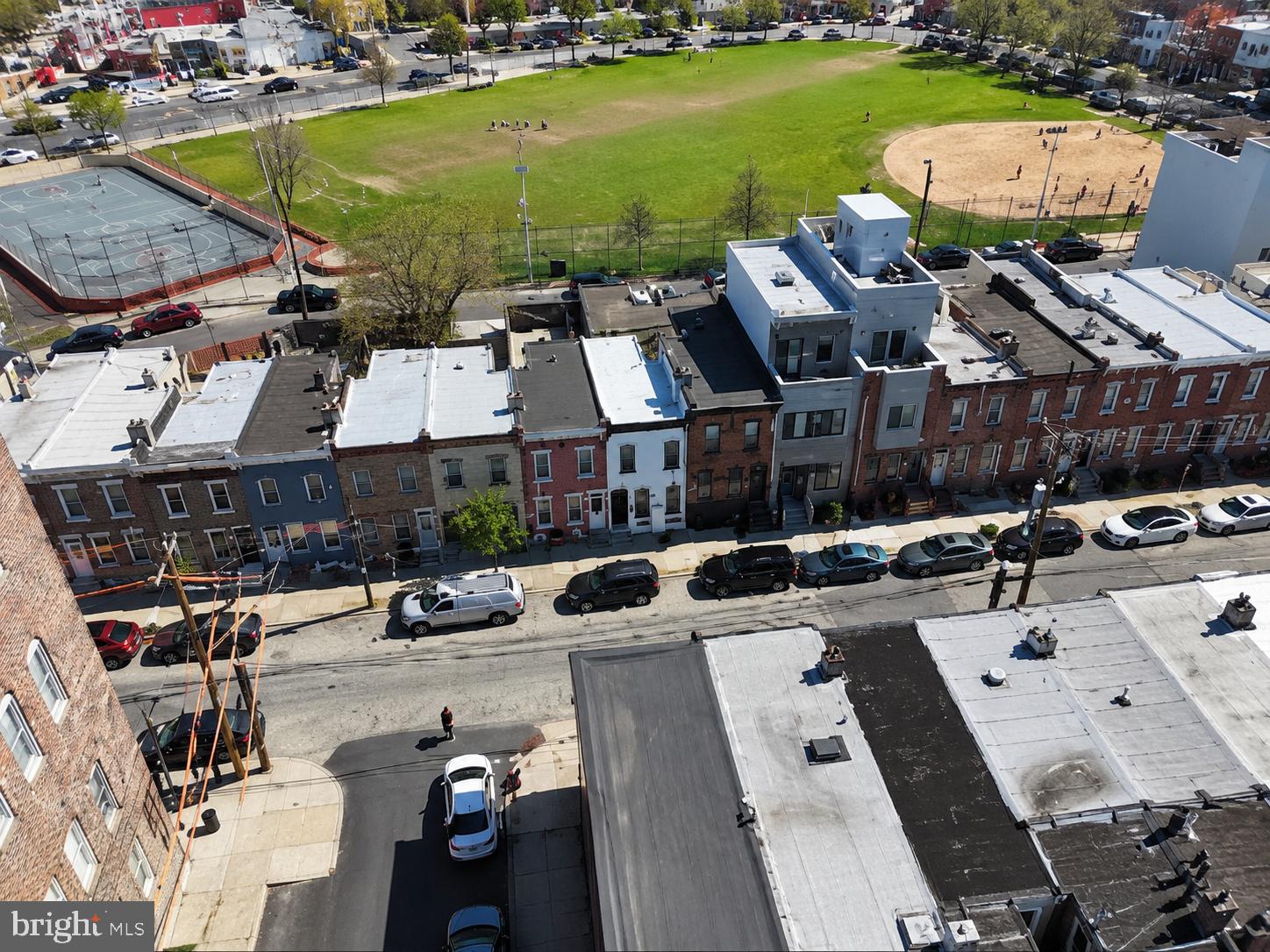 2655 Cedar Street Philadelphia, PA 19125 - Photo 5 of 22 an aerial view of a house with swimming pool garden and patio
