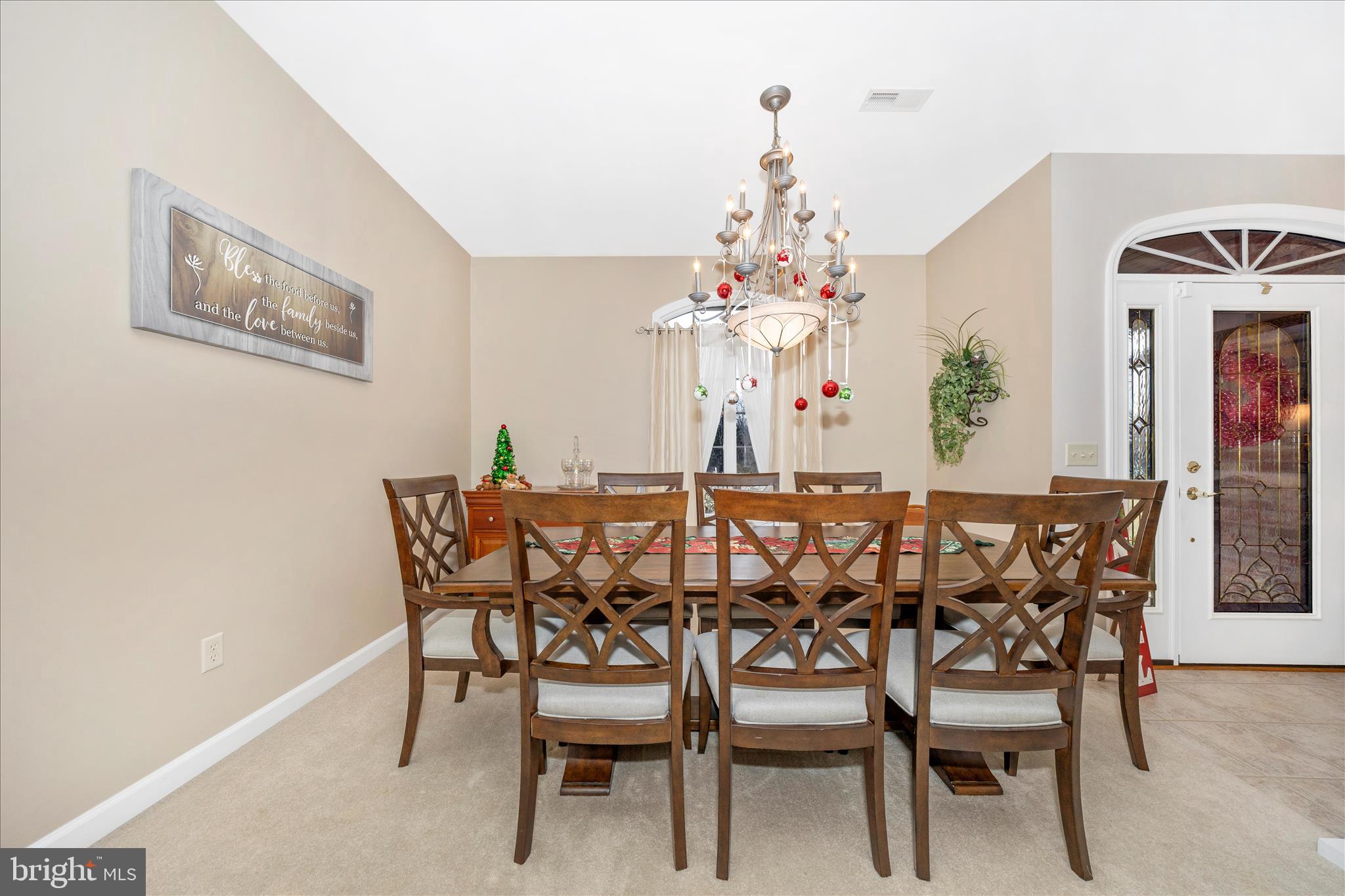 8971 Light Street Williamsport, MD 21795 - Photo 12 of 53 a view of a dining room with furniture and chandelier