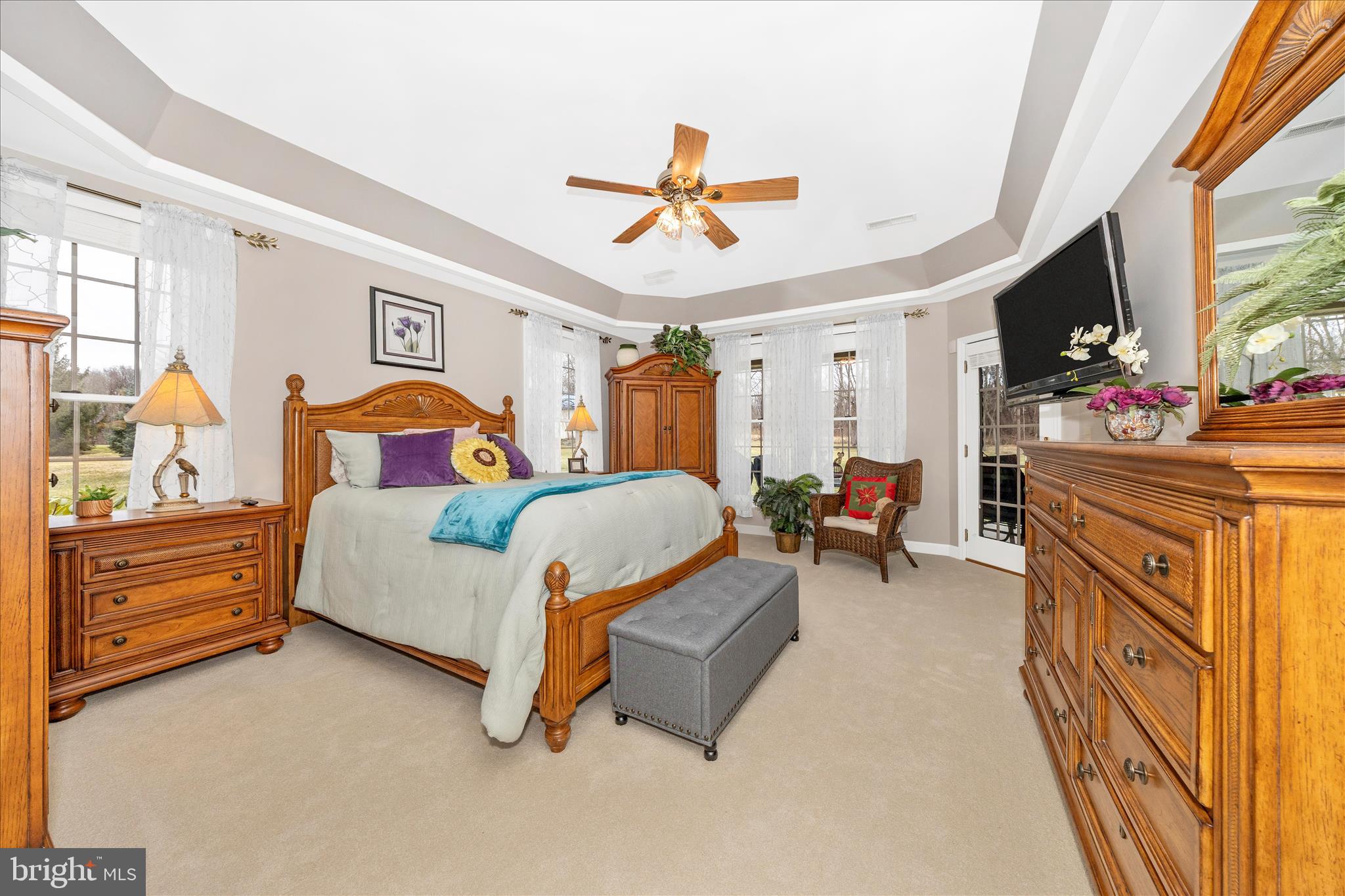 8971 Light Street Williamsport, MD 21795 - Photo 25 of 53 a bedroom with furniture and a flat screen tv