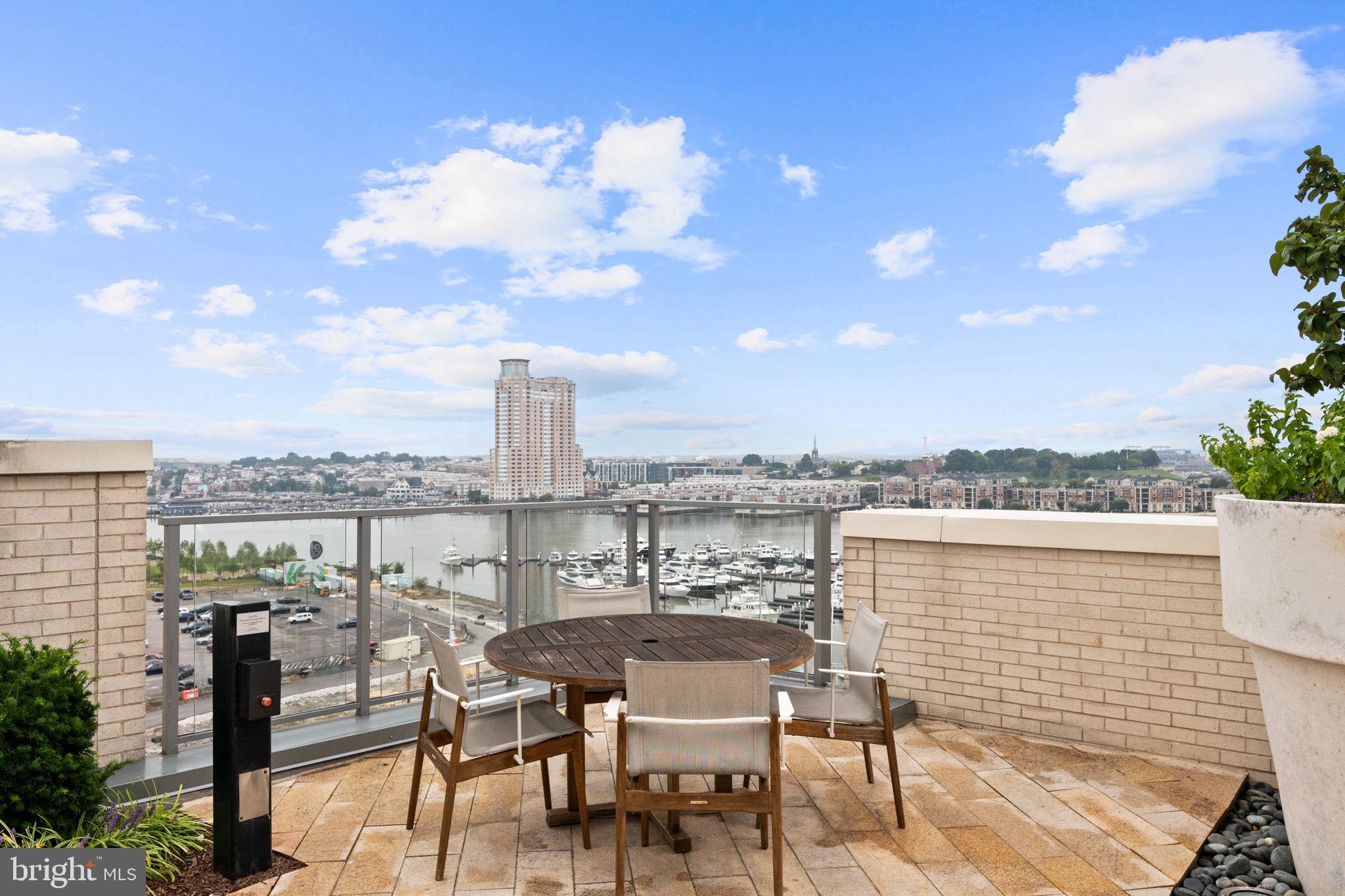 1330 Lancaster Street, Unit C603 Baltimore, MD 21231 - Photo 41 of 63 a view of a terrace