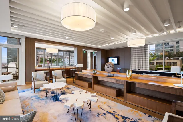 a very nice looking room with a large window