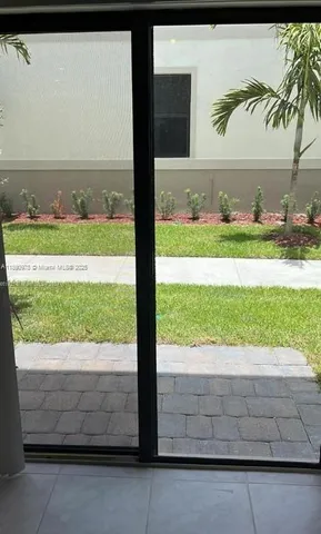 a view of a entryway