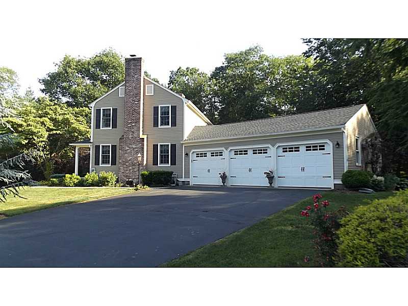 75 Signal Ridge Way East Greenwich, RI 02818 - Photo 2 of 23 Exterior Front. Side car garage with new garage doors