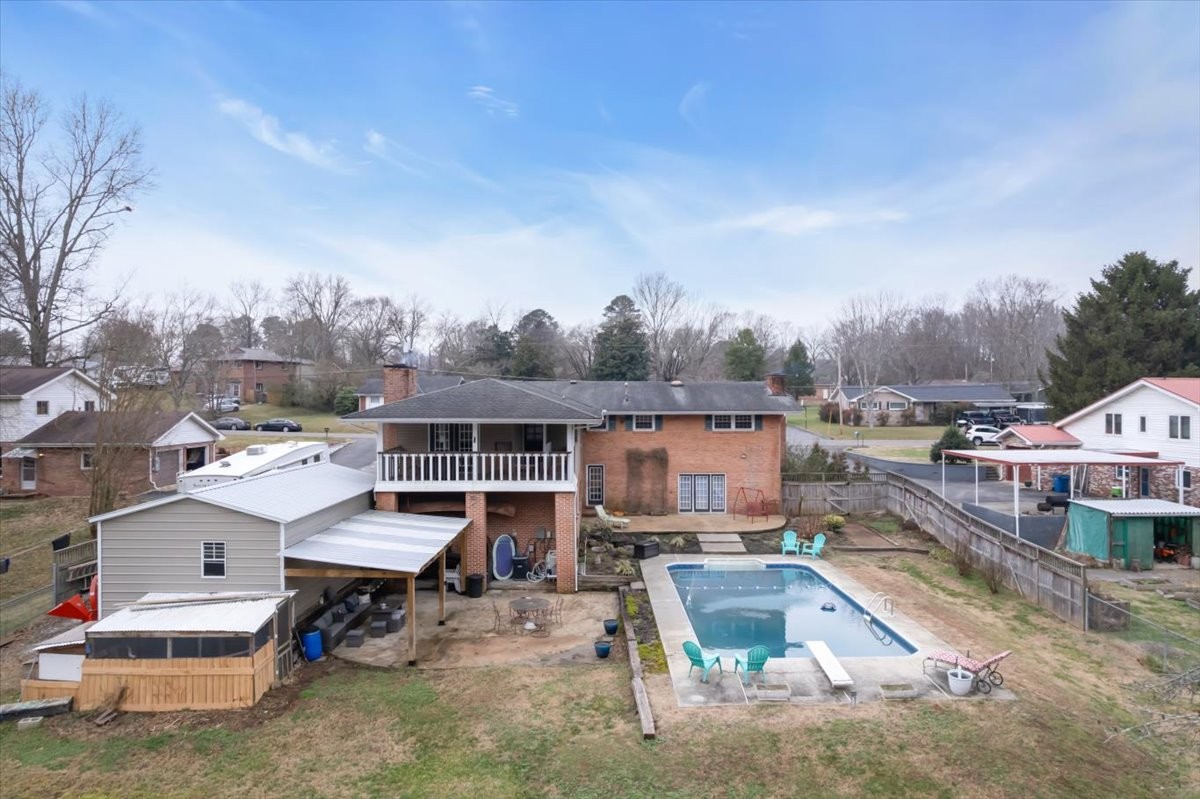 1007 Sycamore Drive Manchester, TN 37355 - Photo 73 of 100 a view of a house with a yard and sitting area