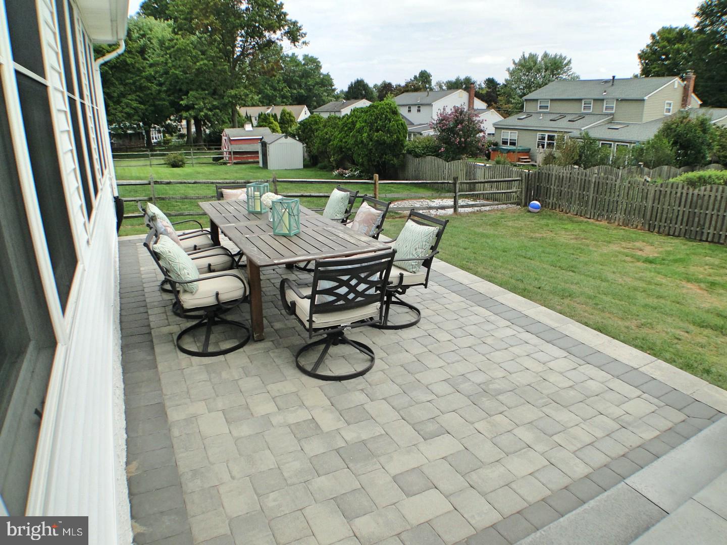 279 Norfolk Road Warminster, PA 18974 - Photo 37 of 41 Lower Level of Back Patio