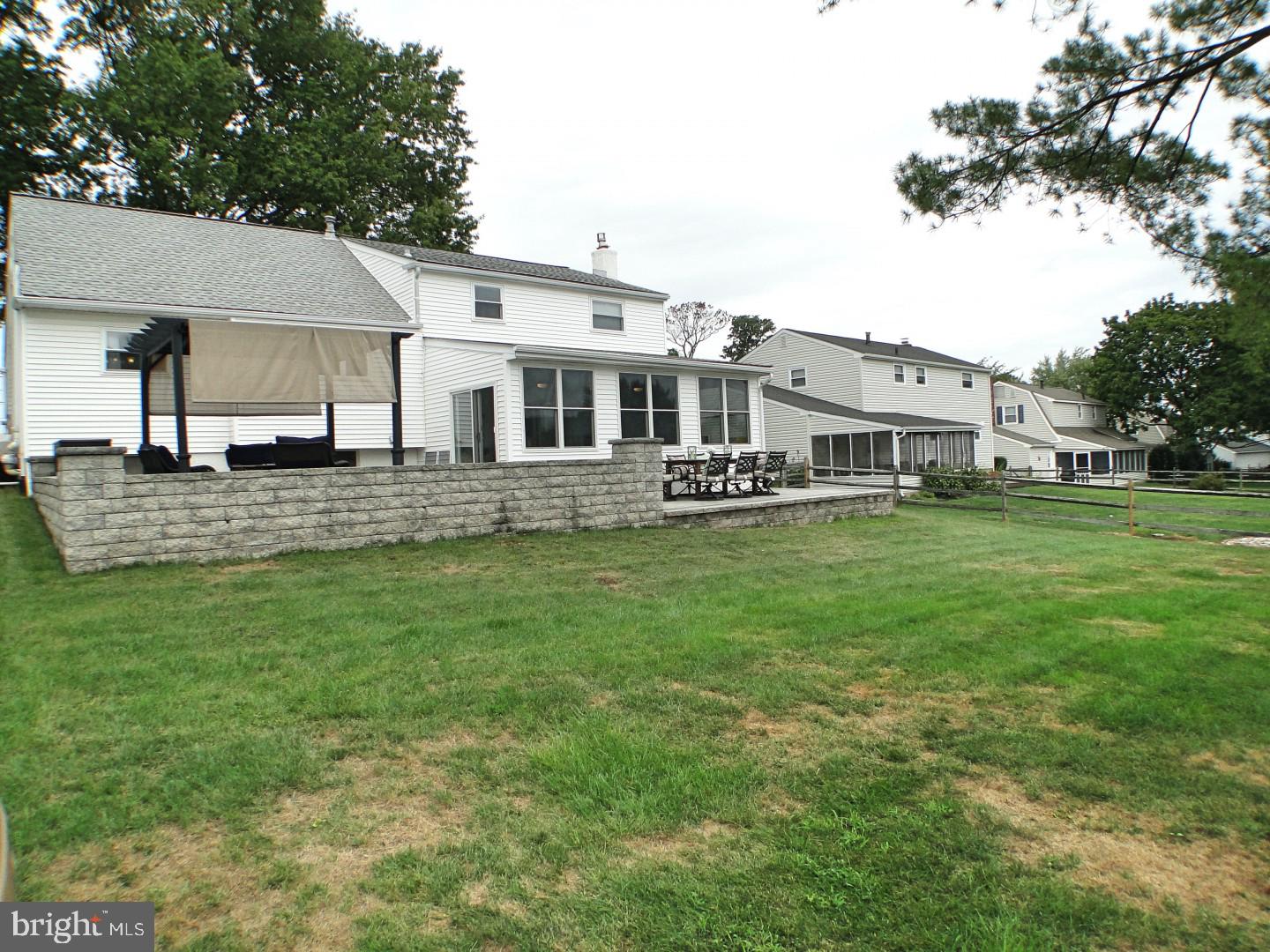 279 Norfolk Road Warminster, PA 18974 - Photo 41 of 41 Rear View of Patio and House