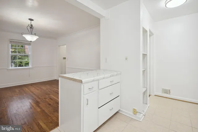 wooden floor in an empty room
