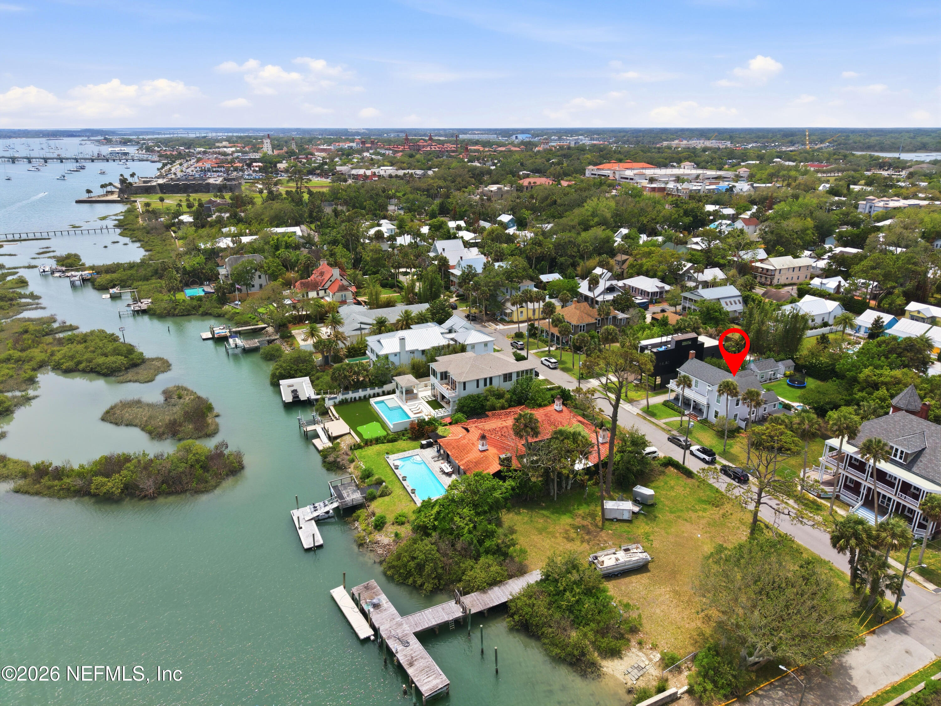 70 Water Street St. Augustine, FL 32084 - Photo 72 of 74 The Real Estateographers_102_Drone Pin