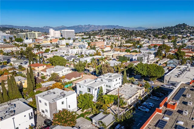 a view of a house with many windows
