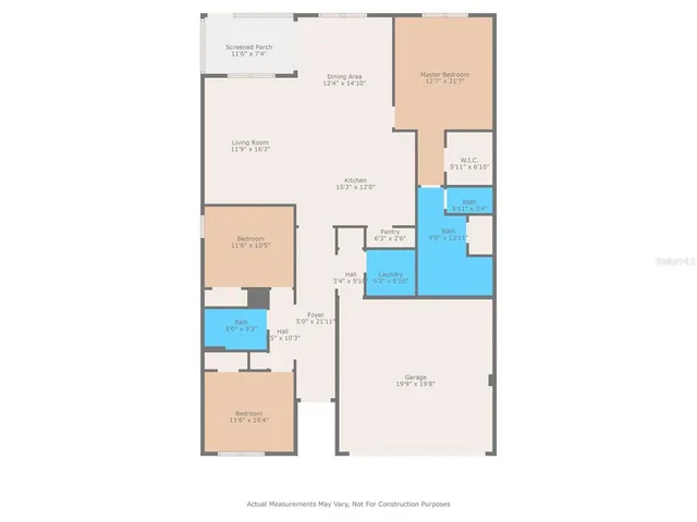 a picture of a floor plan