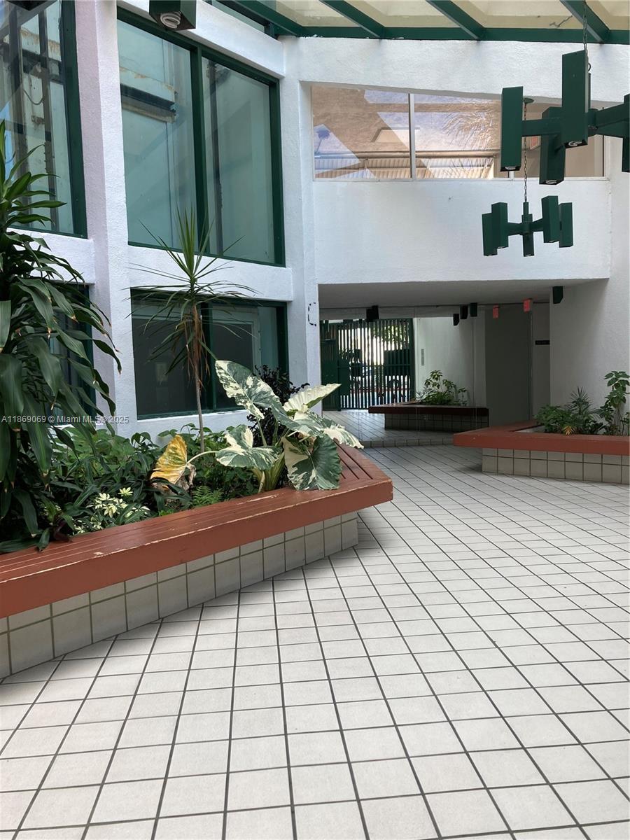 a view of a entryway door front of house