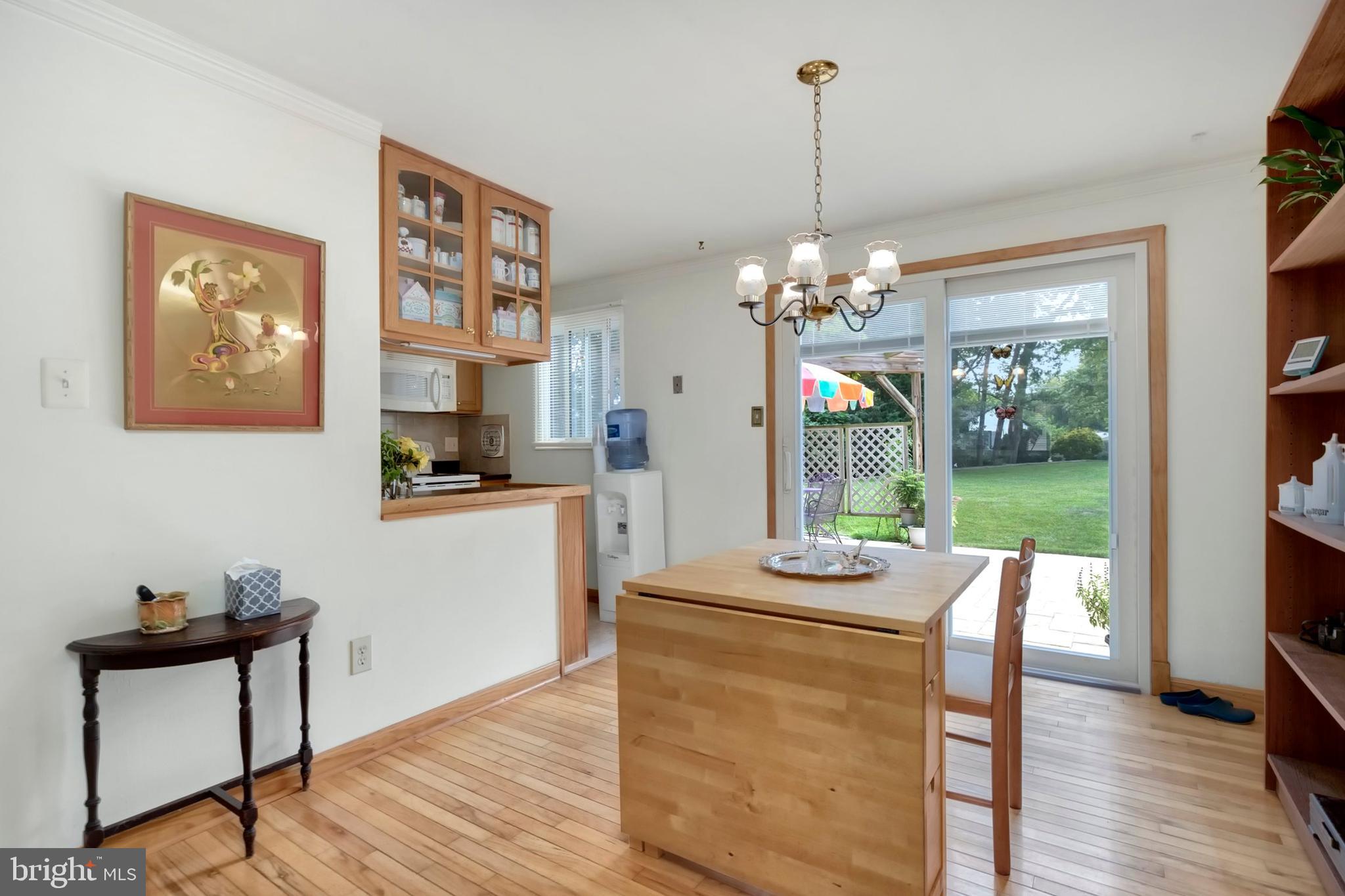 120 Magnolia Road Sterling, VA 20164 - Photo 7 of 33 Dining area with view of backyard/patio