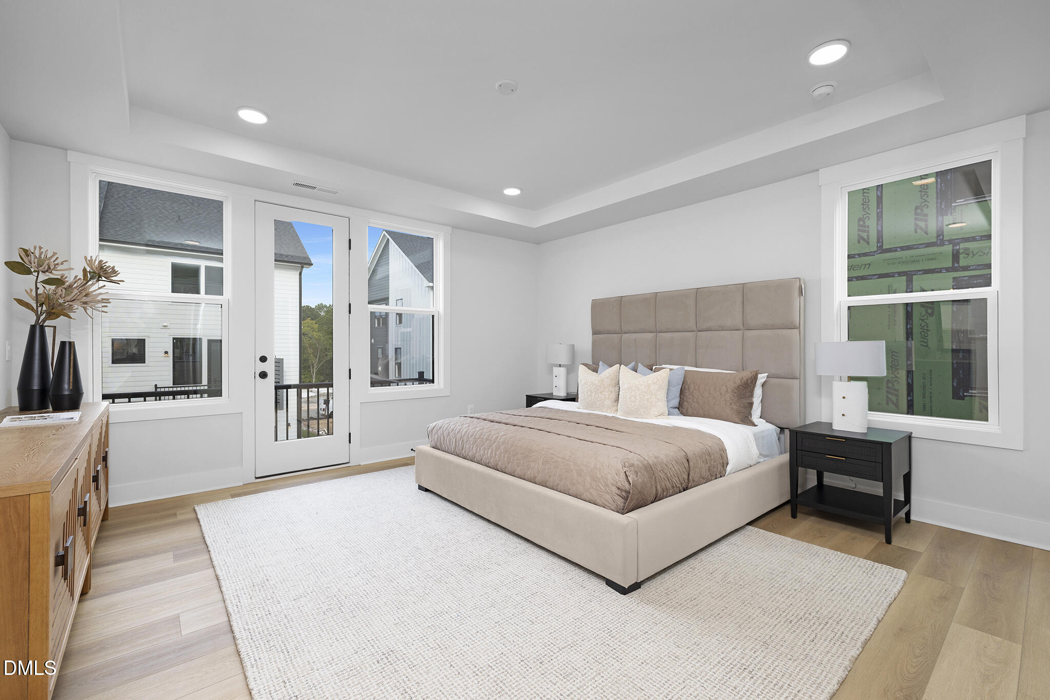 709 Trailboard Road Fuquay-Varina, NC 27526 - Photo 9 of 28 Primary Bedroom with Balcony
