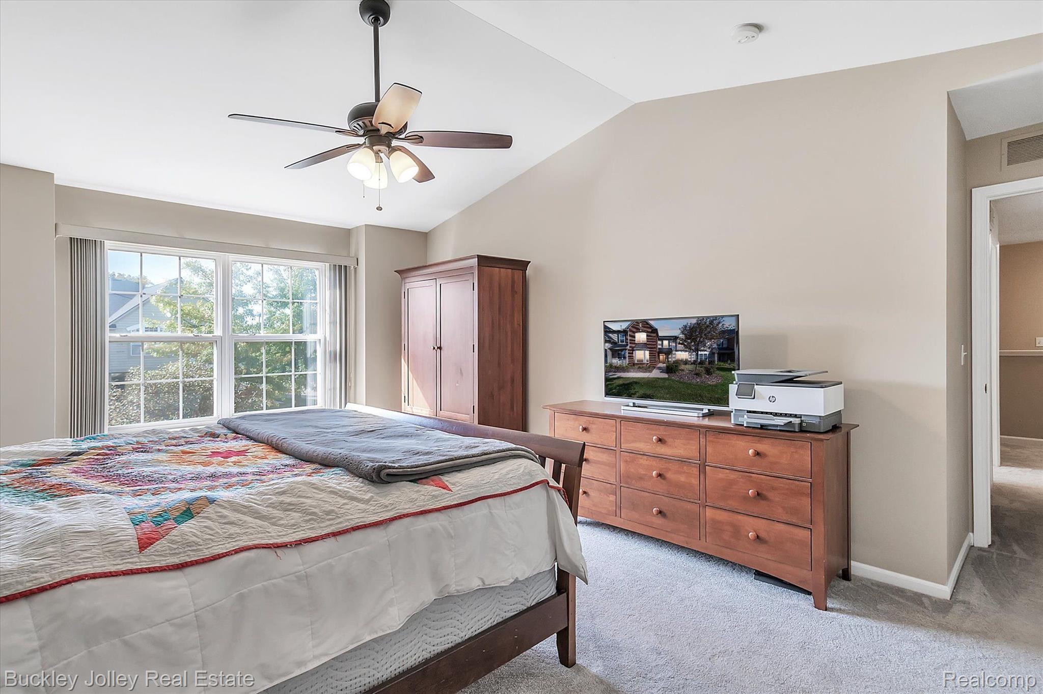 4233 Hampton Ridge Boulevard Howell, MI 48843 - Photo 9 of 25 Bright Primary Bedroom